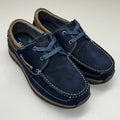 PROPET Pomeroy Boat Shoe Orthotic Friendly Men's Sz 9 XX (5E) Navy MCA082S